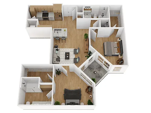 Floor plan B2