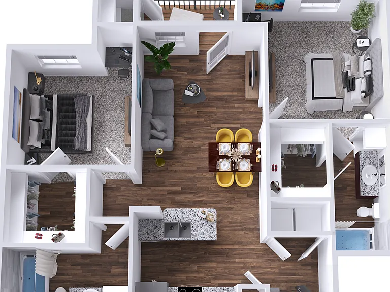 Two Bedroom Two Bathroom Apartment in Barons Park