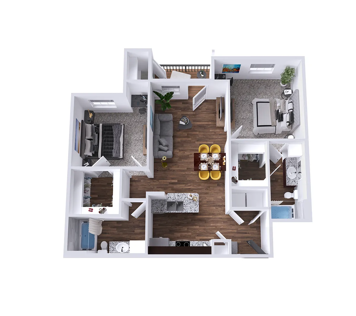 Floor plan B1 Sage