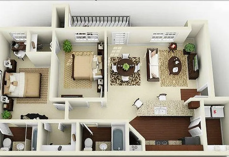 Jamestown Place Apartments Bossier City — Photo 36