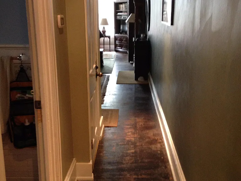 Hallway main living floor