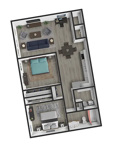 Floor plan LRA-2M