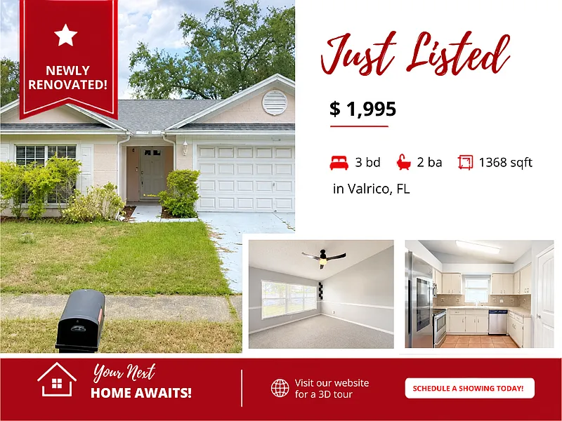 3 bed, 2.0 bath, 1368 sqft, $1,995 — Photo 1