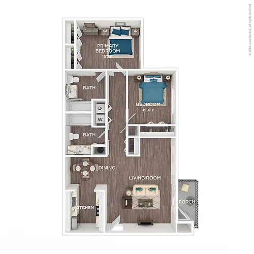 Floor plan The Maple