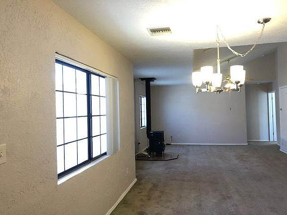 Open area from Dining area to living area.