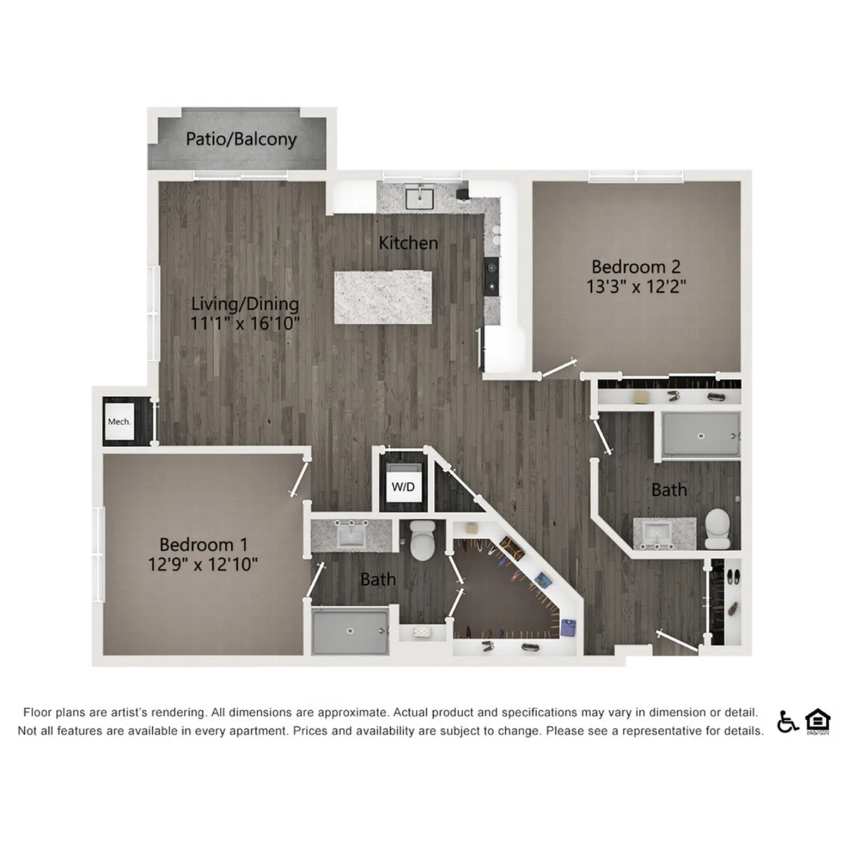 Floor plan B2A