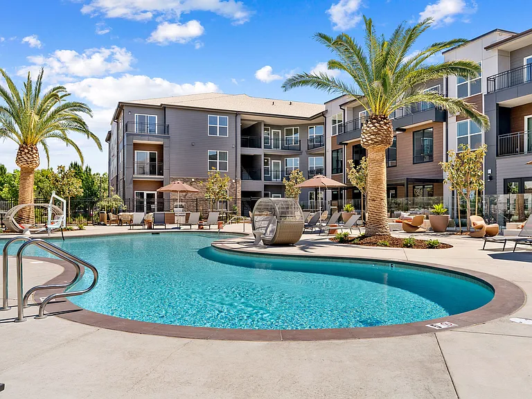 Relax poolside in your own outdoor oasis