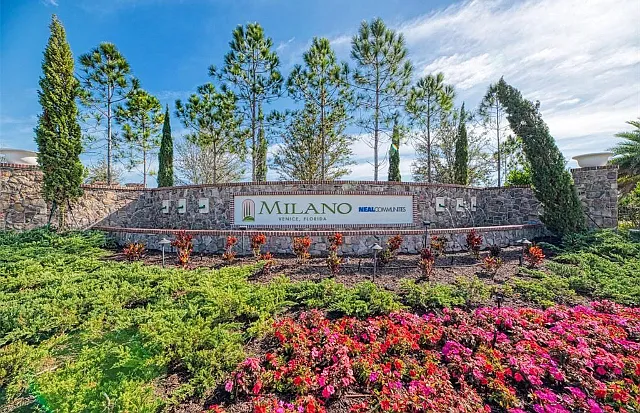 Gated Entrance to Community