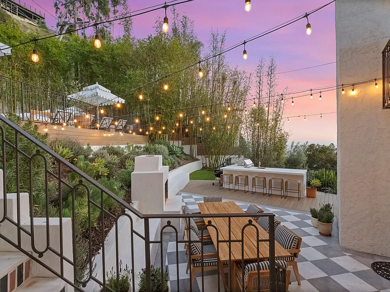 Step up to an outdoor space where every seat is the best in the house.