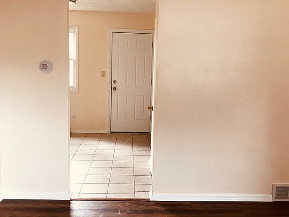Kitchen looking into the living room