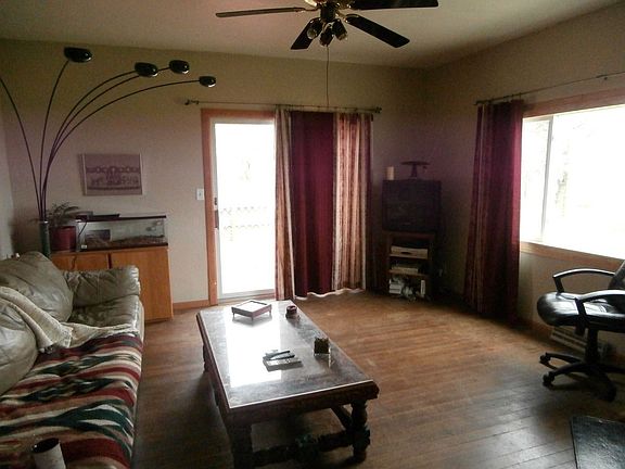 Living room w/ lg window