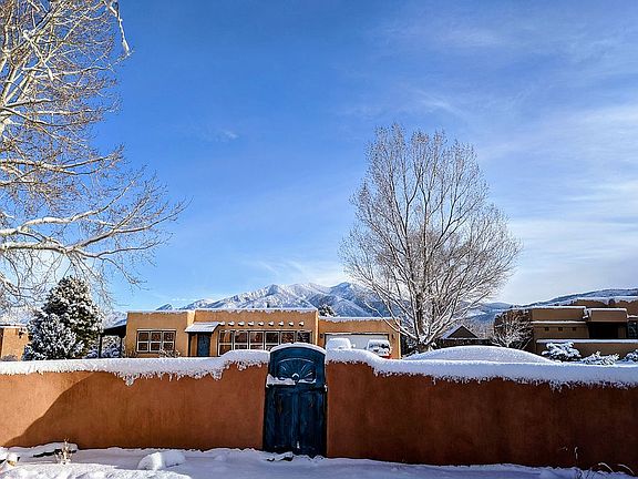 Taos Mt From Front Porch