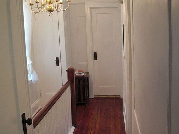 View from master bedroom facing bathroom