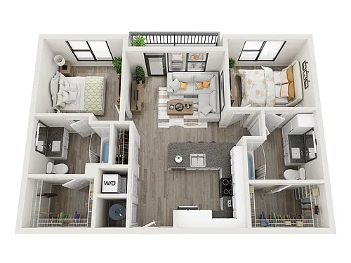 Floor plan P2 B1