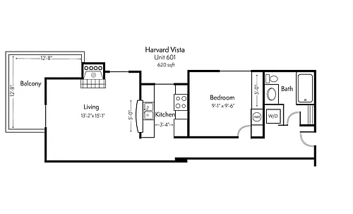 Floor plan 601