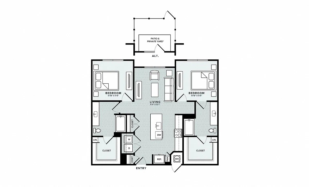 Floor plan B1