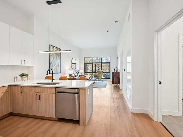 One Bedroom Living Area and Kitchen