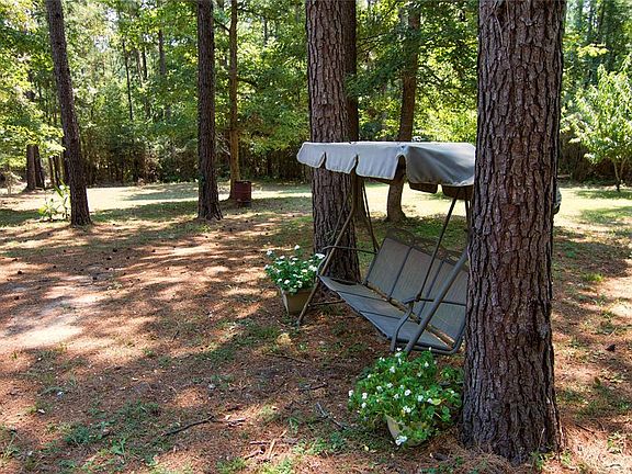 This swing remains with the property.