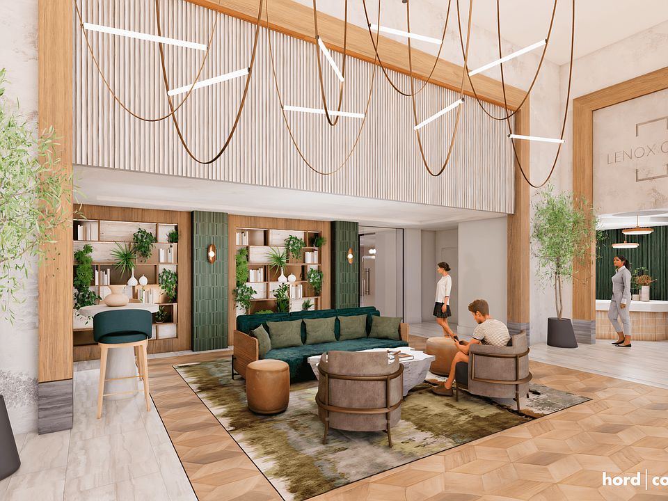 Coming Soon! Newly Renovated Lobby At Lenox Club