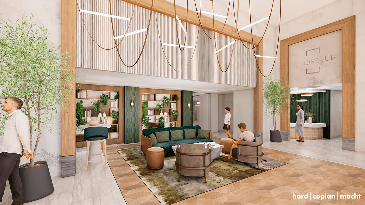 Photo 1 of 61 - Lenox Club - Arlington, VA Coming Soon! Newly Renovated Lobby At Lenox Club - Lenox Club