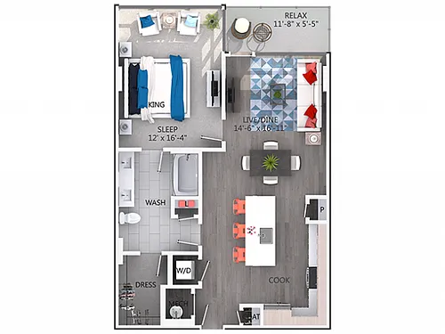Floor plan A4a