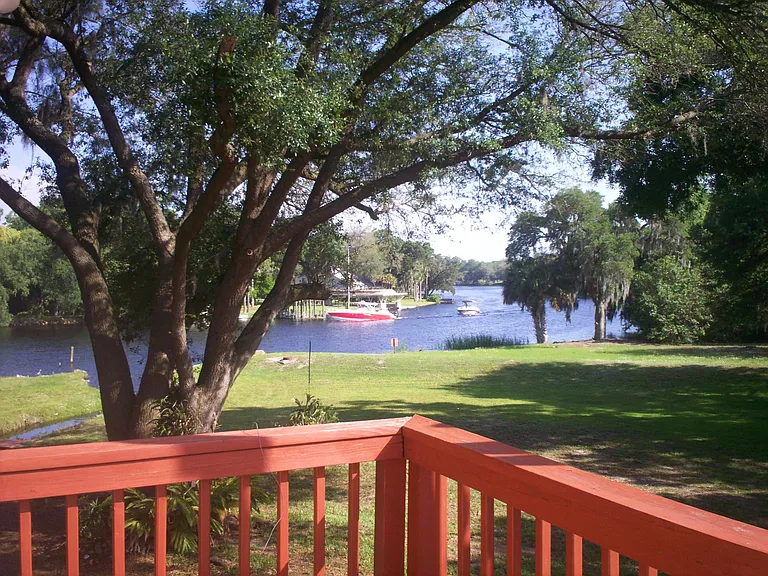 View from upstairs balcony. Million dollar view.