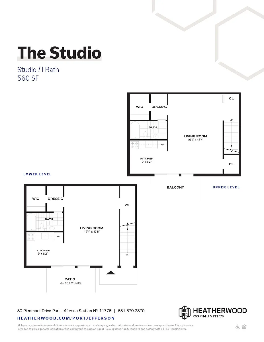 Floor plan Studio Upgrade