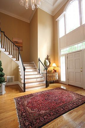 2 story foyer