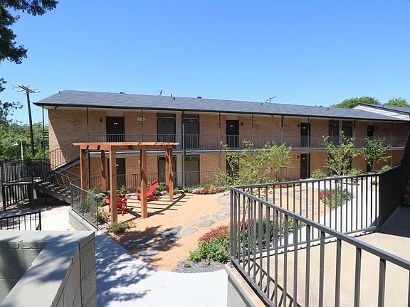 Every unit has a great view of the courtyard!