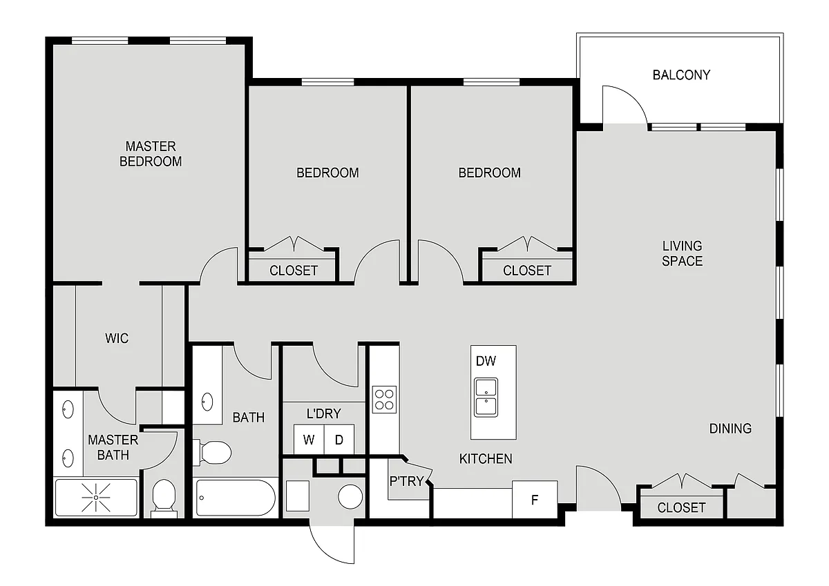 Floor plan 3A