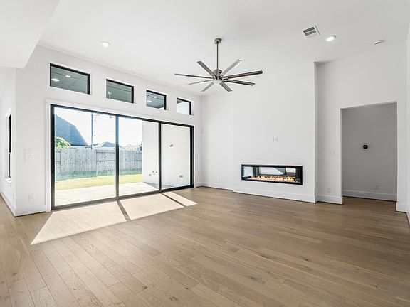 Great room with fireplace