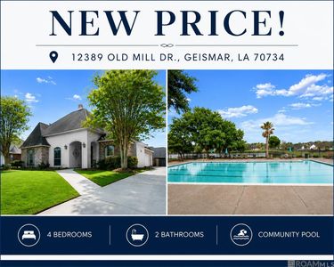 12389 Old Mill Dr, Geismar, LA, 70734