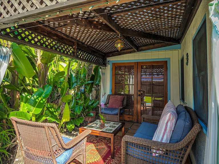 Cabana Room ~ Great for cocktails and conversation with family and friends