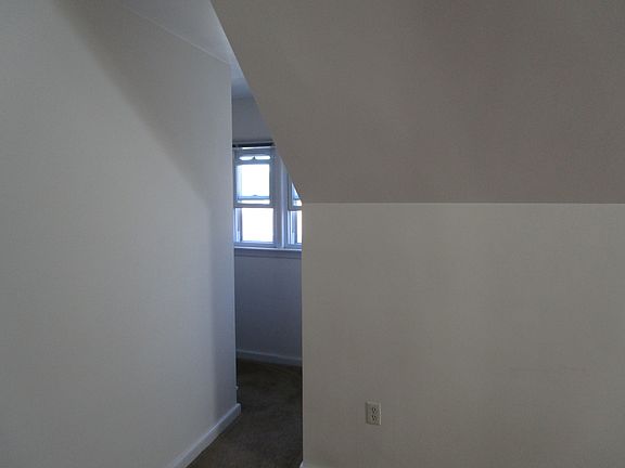 Living room has a nook