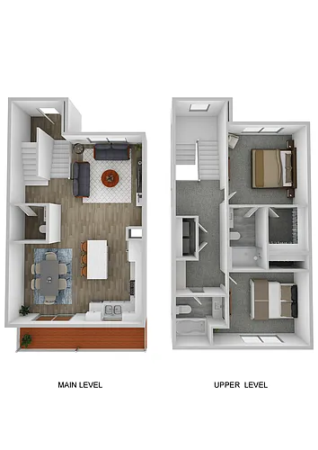 Floor plan Forest Townhome