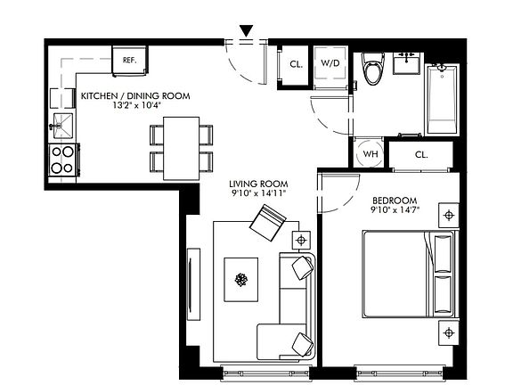 2nd image of 50 Clarkson Ave Penthouse 6