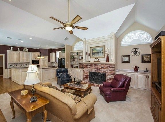 Family Room with Fireplace
