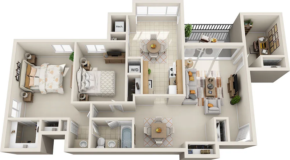Floor plan Birchwood - Peppertree Farm