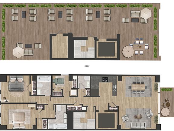 2nd image of 184 E 64th St #Penthouse