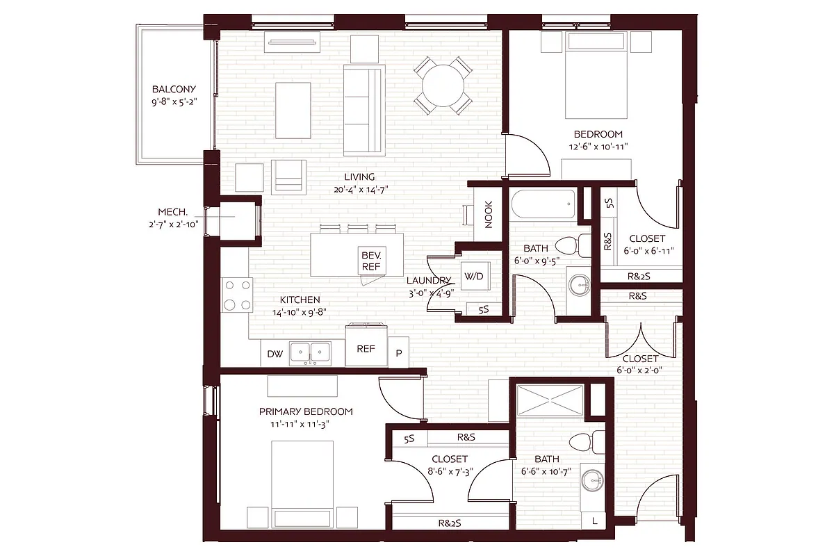Floor plan Sonoma