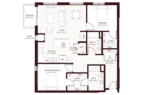 Floor plan Sonoma