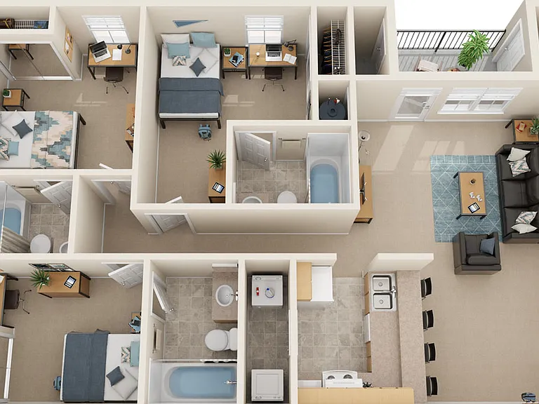 Village at Bluegrass Apartments — Photo 61