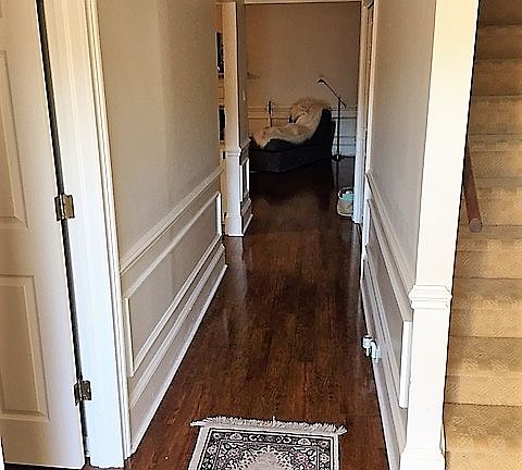 Hallway from front door