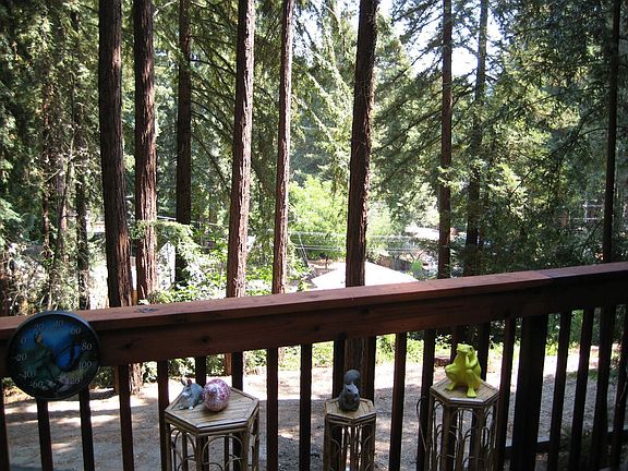 View from deck