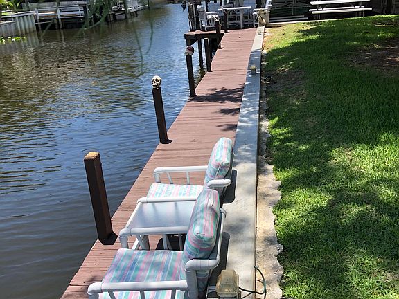 80’dock on deep water canal 