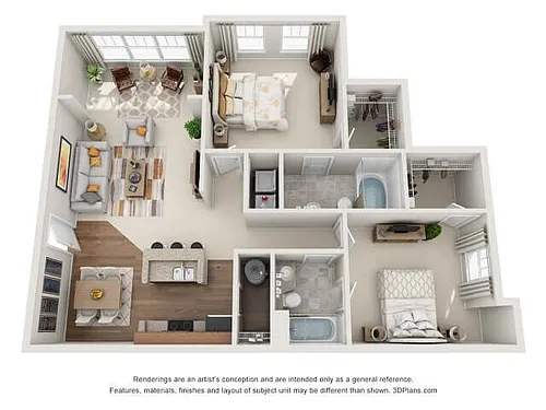 Floor plan The Carolina