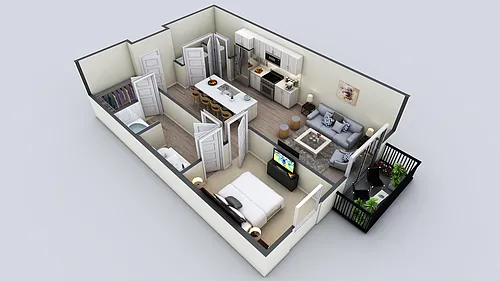 Floor plan A2A