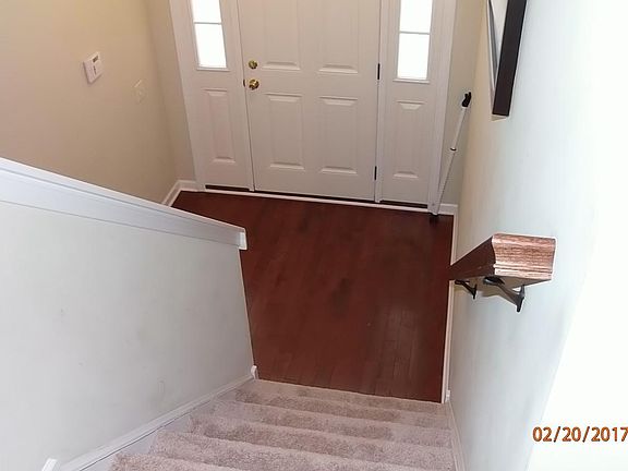 Main entrance seen from 2nd floor