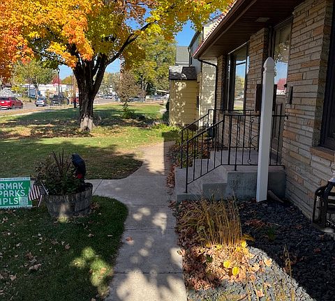 View from south corner of building.