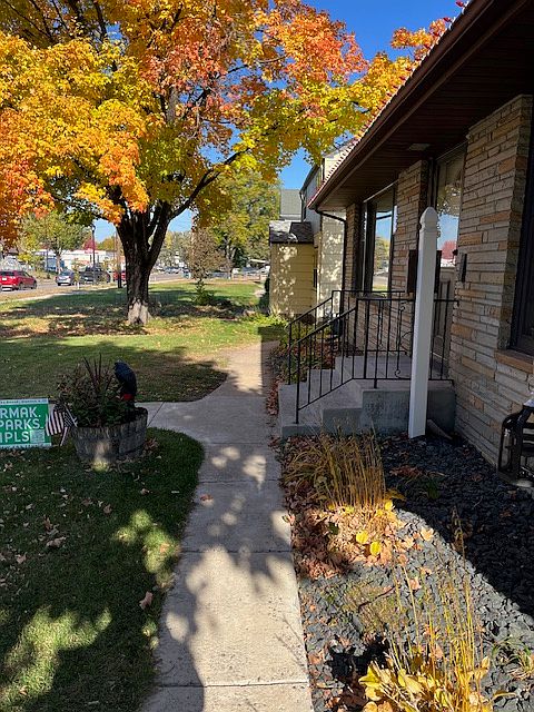 View from south corner of building.